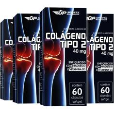 Colágeno Tipo Ii 40Mg Contra Dor Articular Up Sports Nutrition 240 Cápsulas