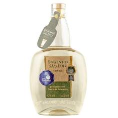 Cachaça engenho sao luiz amendoim rótulo verde 600ml, Unica, U