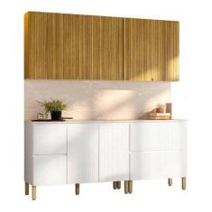 Armário De Cozinha Completa Com Balcão Art Kits Paraná - KIT'S PARANÁ