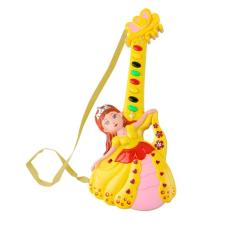 Guitarra Musical Infantil Princesas E Bichinhos Com Som E Luz A Pilha, Kopeck