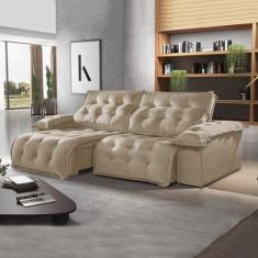 Sofá Retrátil e Reclinável 250cm Istambul - Martins Estofados