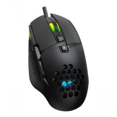 Mouse Gamer Com 8 Botões Rgb Cor Preto