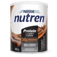 Suplemento Alimentar Nutren Protein Chocolate 400g, 400g, Chocolate