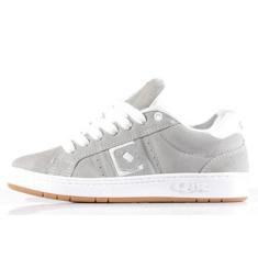 Tênis Qix - Combat Suede Cinza/Branco/Natural-Unissex
