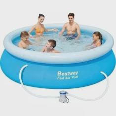 Piscina Bestway 2300 Litros com Bomba Filtro 220v