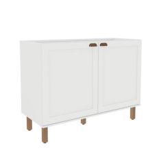 Balcão Para Cozinha Modulada 120cm C/ 2 Portas MDF Provençal - GenialF