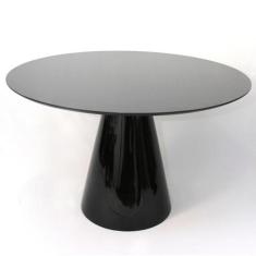 Mesa de Jantar Cone 140 cm - Outros, Preto