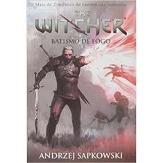 Batismo de fogo - The Witcher - A saga do bruxo Geralt de Rívia (Capa game)