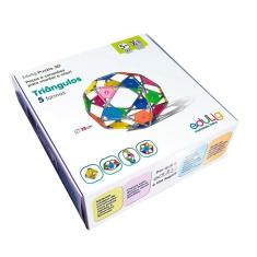 Quebra-cabeça Edulig Puzzle 3d Triângulos - 50 Peças E Conexões - 3n5utwlxt - Edulig