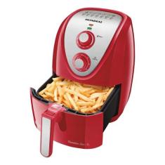 Fritadeira Sem Óleo Mondial AFN-50-RI 5L Vermelha 220V, Vermelho, 220V
