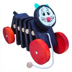Gatolino Articulado De Puxar - Bohney