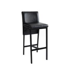 Banqueta Base Escura Nápoles Compoarte Preto