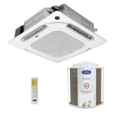 Ar Condicionado Inverter Cassete Carrier 36000 Btus Quente e Frio 220v R-32 Wi-Fi
