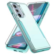 Asuwish Capa de celular para Motorola Edge+ Plus 2022/Edge X30/30 Pro com película protetora de tela de vidro temperado e fina híbrida acessórios para celular Moto Edge + 5G UW feminino masculino
