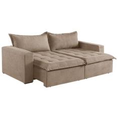 Sofá Cama 5 Lugares Retrátil e Reclinável M-184 Veludo Martins - Marti