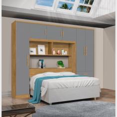 Guarda Roupa Modulado Casal 6 Portas 3 Gavetas Top Cancun