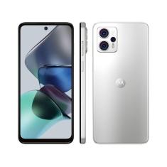 Smartphone Motorola Moto G23 128GB Branco 4G Octa-Core 4GB RAM 6,5" Câm. Tripla + Selfie 16MP Dual Chip