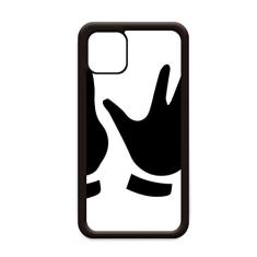 Capa com desenho de dois gestos para iPhone 11 Pro Max para Apple Mobile Case