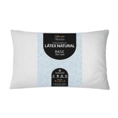 Travesseiro Látex Natural em Flocos Latexfoam Basic Baixo 13cm