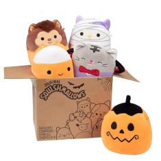 Brinquedo de pelúcia Squishmallows  de 13 cm, pacote com 5 - Jazwares