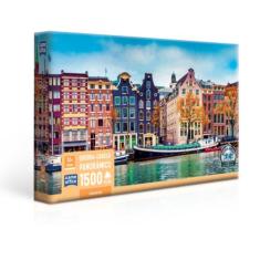 Quebra-cabeça Panorâmico 1500 peças - Amsterdã  Toyster