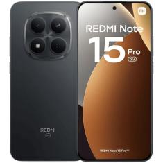 Redmi Note 15 Pro 5G - Global - 8 GB + 512 GB - Preto
