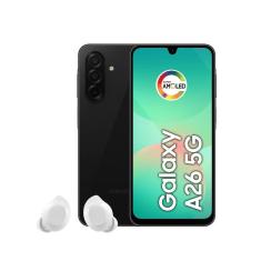 Smartphone Samsung Galaxy A26 5G 8GB 256GB Câmera 50MP Preto Bivolt