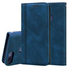Frosted Business Magnetic Horizontal Flip PU Leather Case with Holder & Card Slot & Lanyard