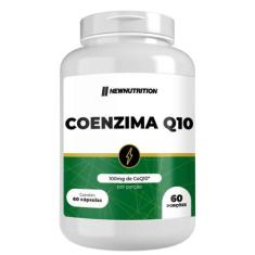 Coenzima Q10 100mg 60 Cápsulas New Nutrition, Neutro