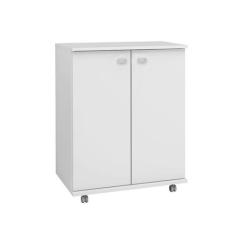 Balcão Cozinha Multiuso 2 Portas 61x76,5x41 cm Branco - Tecnomobili