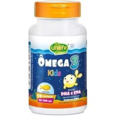 Unilife Ômega 3 kids 500mg 60 cápsulas