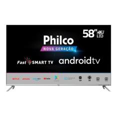 Smart Tv 58  Philco Dled 4k Hdmi Usb Inteligência Artificial