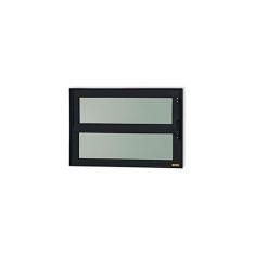 Janela de Alumínio Basculante 40x60cm Vidro Mini Boreal Elite Brimak Preto
