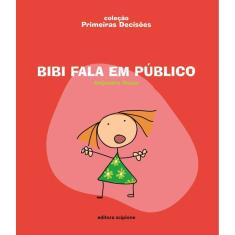 Bibi fala em público