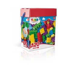 Blocos De Montar - 120 Peças - Baú Kids - Toyster