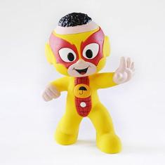 Boneco Mordedor para Bebê Turma da Monica Vinil - Cascão Super-Herói -