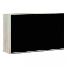 Armário para Cozinha 120 cm 3 Portas Lis Luciane Móveis, Legno Crema/P