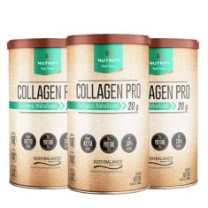 kit Collagen Pro (450g) Nutrify Neutro 3 unidades