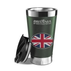 Copo Térmico Britânia BTH01VD 475ml Quente ou Frio - Verde
