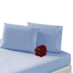 Jogo Lençol Casal King Size 3 Peças 200 Fios 100% Algodão - INGRID BOR