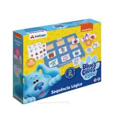 Jogo de Tabuleiro Infantil Blue's Clues Sequencia Logica, Desenvolvime