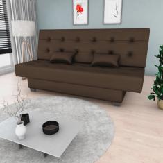 Sofá Cama Reclinável 3 Lugares Laila