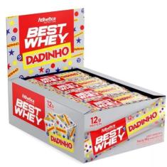 Best Whey Bar 12g Protein 12 Barras de 49g - Atlhetica Nutrition