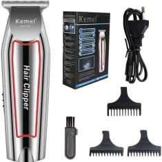 Maquina Cortador De Cabelo Barba Kemei Km-032 110V/220V