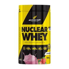 Nuclear Whey Concentrado 900g Bodyaction (Morango)