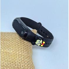 Relógio Infantil Digital Led Prova água Bracelete Silicone Esportivo D