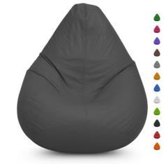 Puff Pera Redondo Gigante Vazio Almofadão p/ Sala - Mercadão dos Puffs