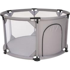 Cercado Desmontável Portátil Kiddo Ici - Cinza