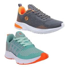 Tênis Feminino Esportivo Caminhada Running Academia Kit 2 - It Save, 3