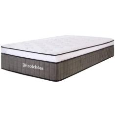 Colchão Solteiro Molas Ensacadas Espuma D33 Firme e Pillow de Visco Po